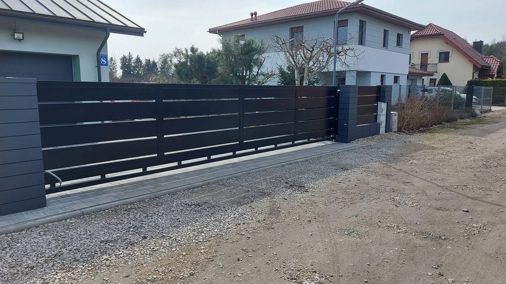 OGRODZENIE PANELOWE PALISADOWE Palisada ogrodzeniowa panel podmurówka