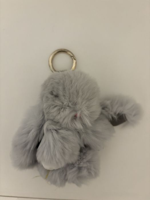 Nowa duża zawieszka do torebki kluczy pluszowy królik dla dzieci