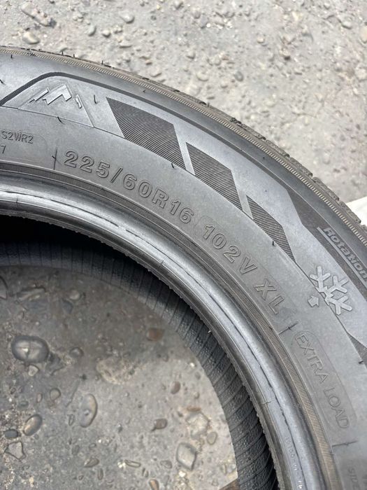 Шини 225/60 R16 пара Zeetex 2025p зима  7мм