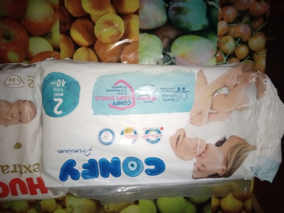 Детские памперсы 2 ка