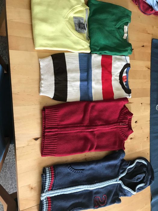 Cotton Sweaters, Pullovers, and Coats – Like New