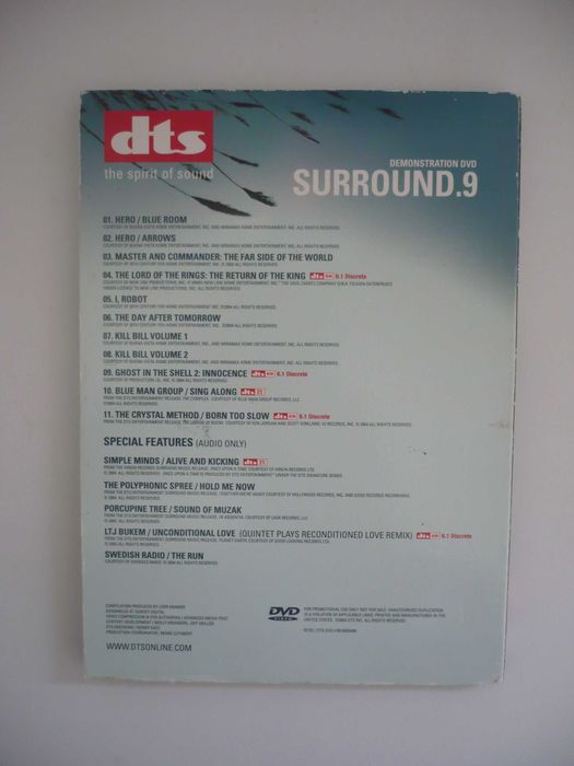 DVD de Testes Vários