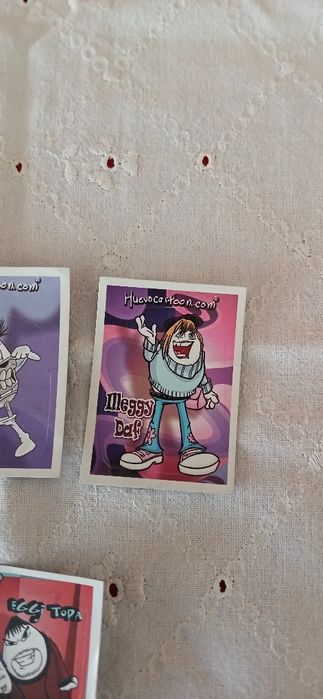 Cromos ovos Doritos, da Matutano