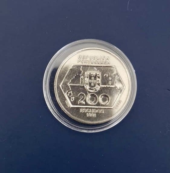 Moeda 200 Escudos 1991 – Navegações Portuguesas / Infante D. Henrique – INCM