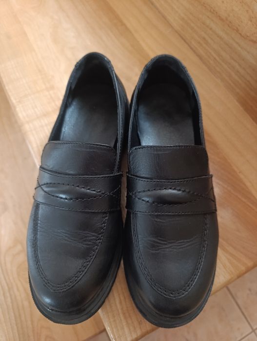 Loafersy Lasocki skóra naturalna