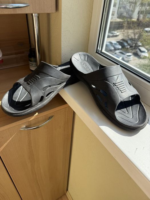 Тапки шлепки резиновые Crocks 31,5см