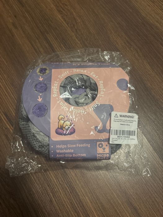 Mata dla psa 3 w 1: spowalniacz jedzenia