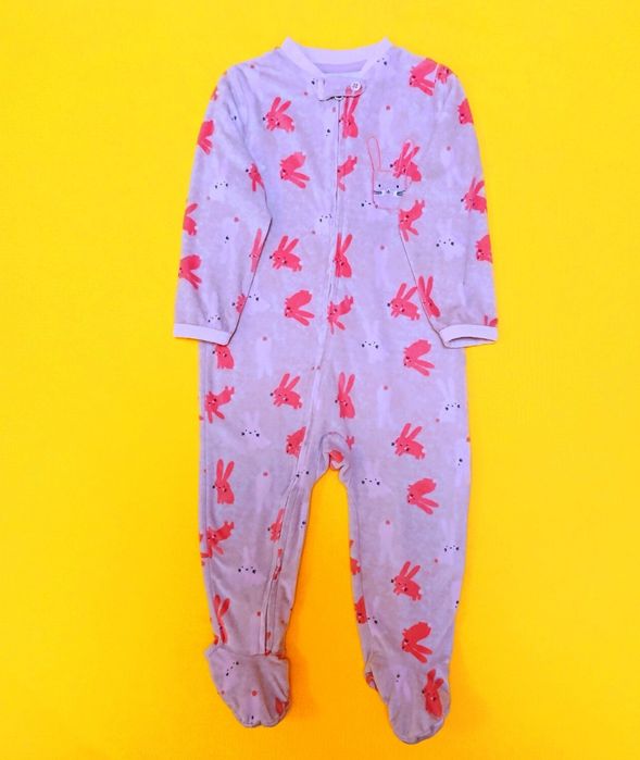 Набор теплой одежды для девочки 9-12 мес. (74-80см).  Цена за набор.