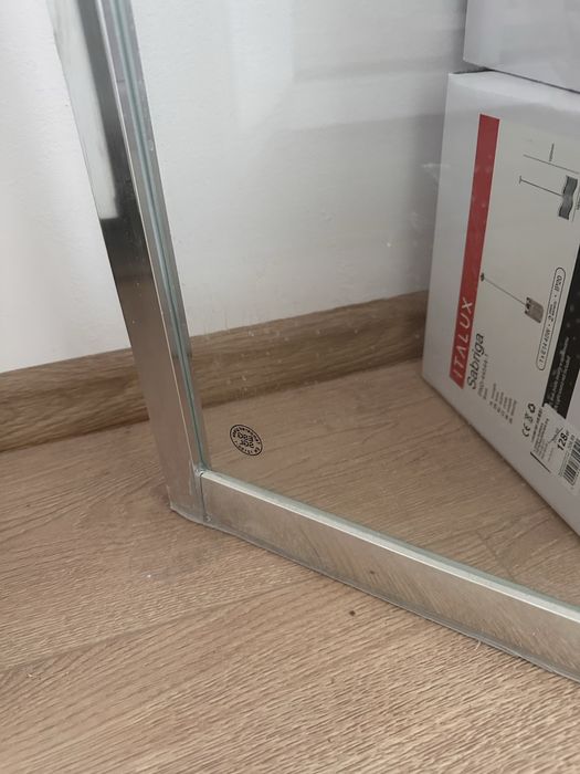 Brodzik 90 cm półokragły