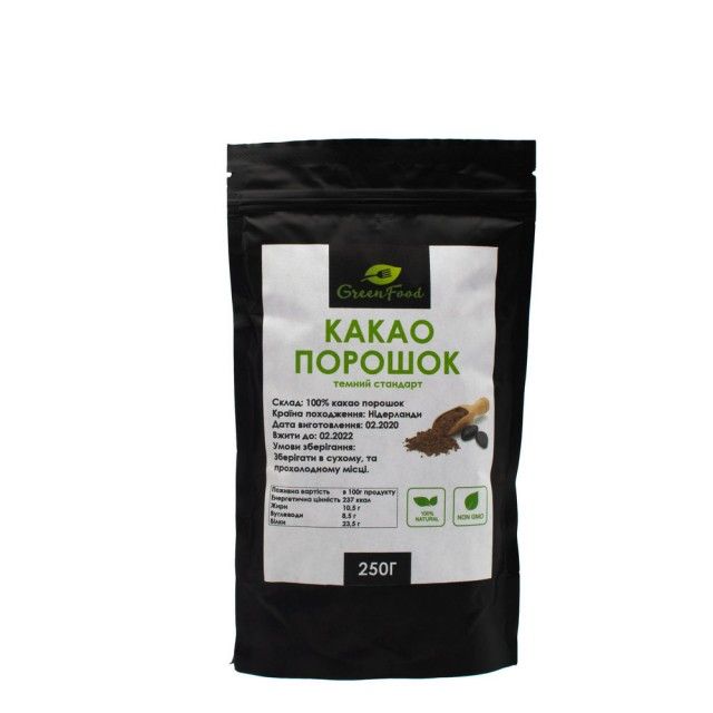 Какао порошок темний - Какао порошок темный - 250,500,1000 грам