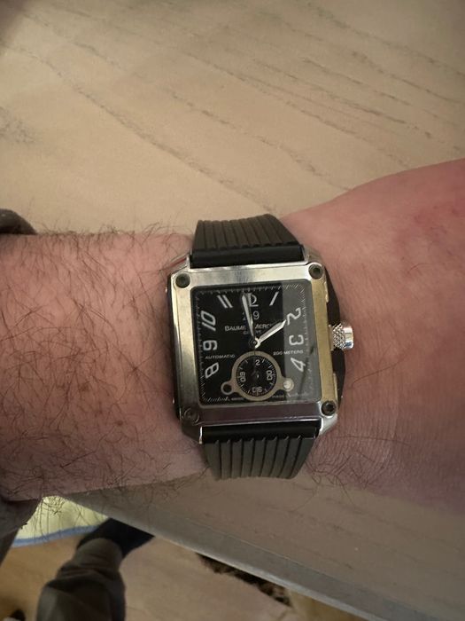 Baume & Mercier Hampton Square Dual Time