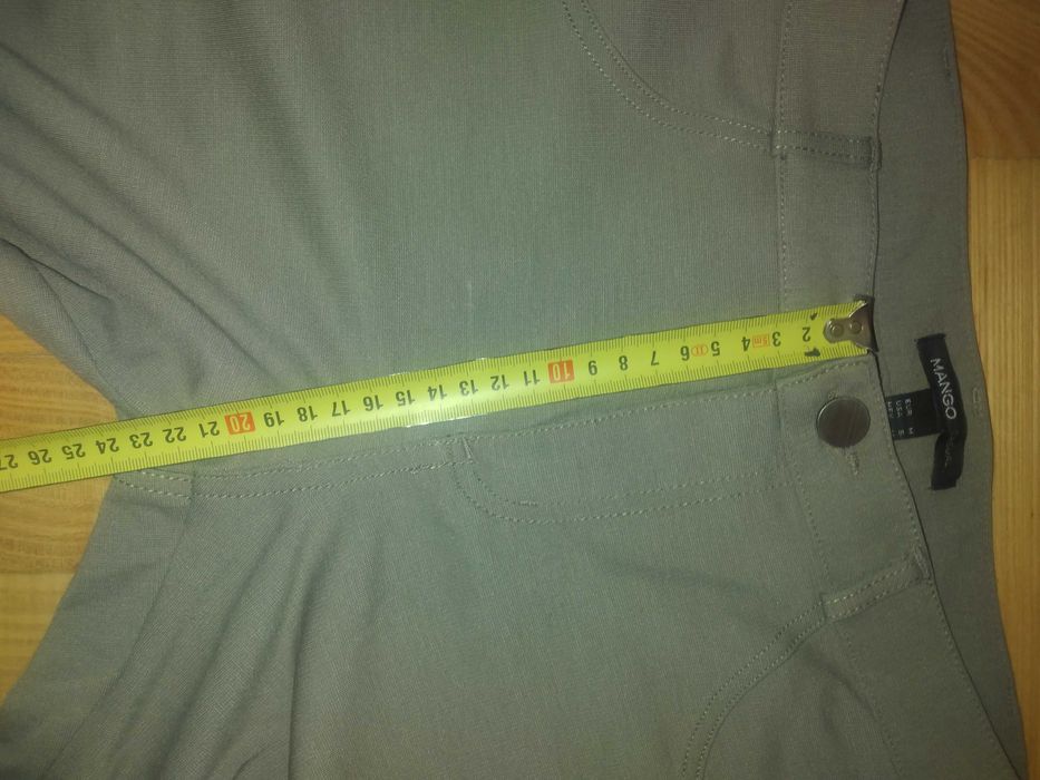 Spodnie damskie mango casual m 38 rurki