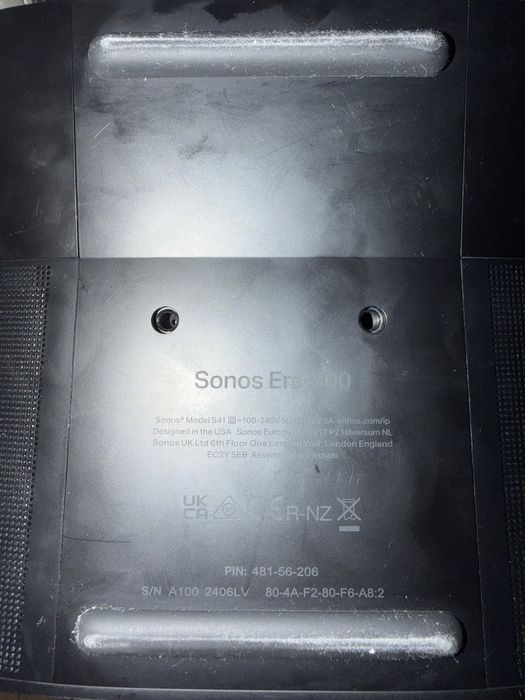 Głośnik Sonos Era 300 czarny WiFi Bluetooth Atmos