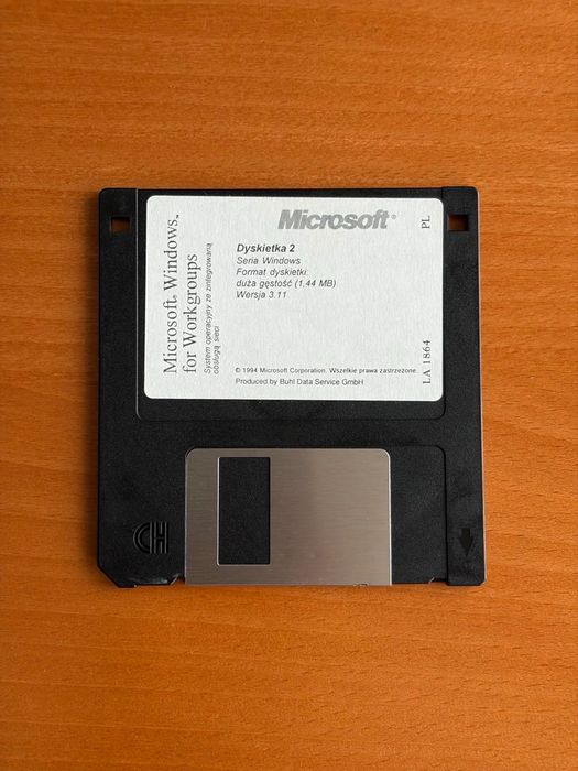 Windows 3.11 PL dyskietka nr 2