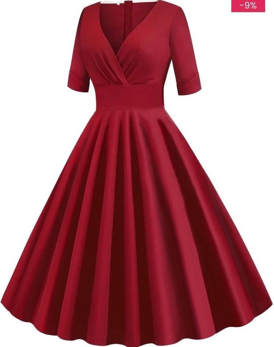 Vestido casamento/cerimónia/festa cor vermelho vinho Novo