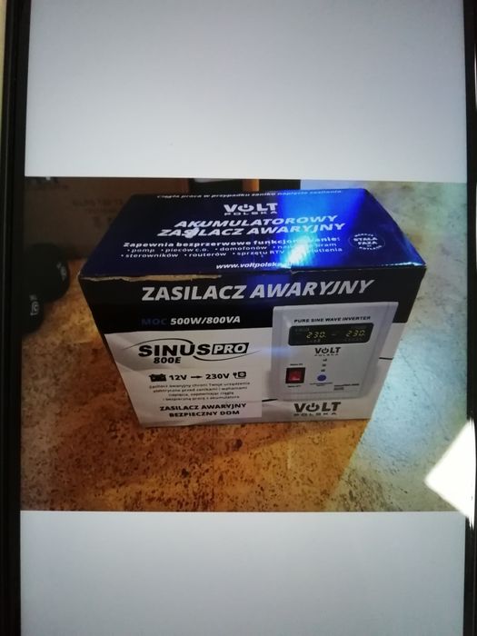 Джерело безперебійного живлення Volt Polska Sinus PRO 800E 12V 220V