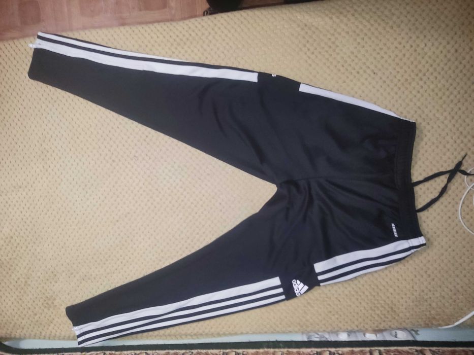 Адідас штани SQ21 TR PNT Y GK9557 чорний колір розмір М