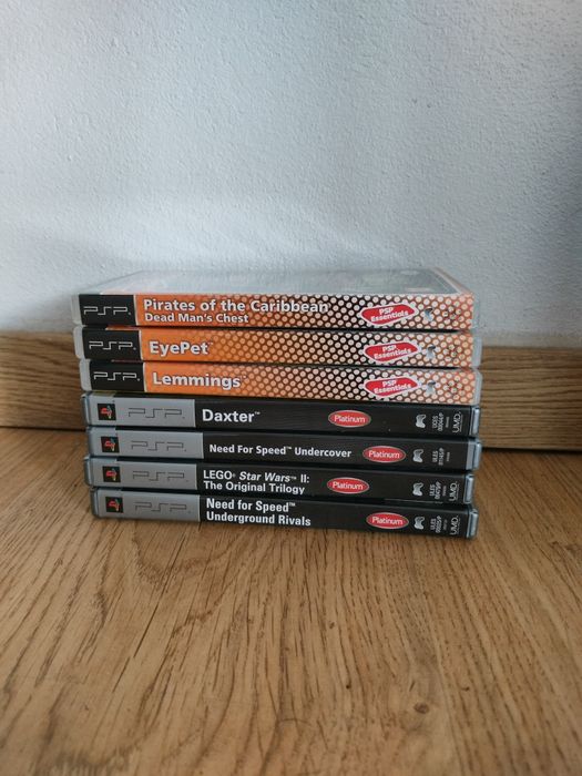 Jogos PSP junto ou separado