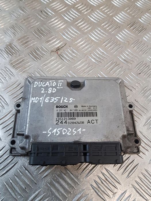 Sterownik Silnika 1351213080 Fiat Ducato Ii 2.8D 05R- Europa