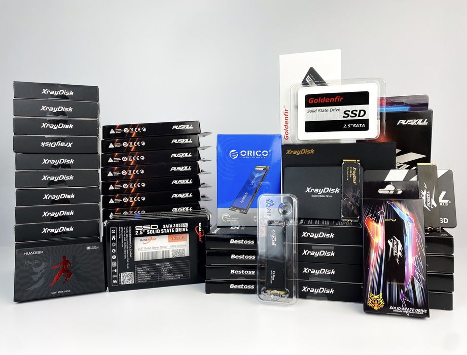 Нові SSD Диски Sata III M2 Goldenfir 128/256/360/512/1TB