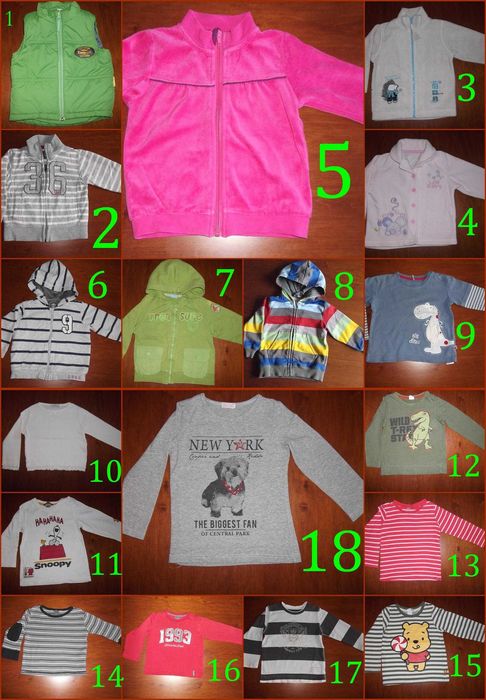 PAKA/Wyprawka szt.141 Bluza, kurtka, spodnie, śpiworek i inne (9