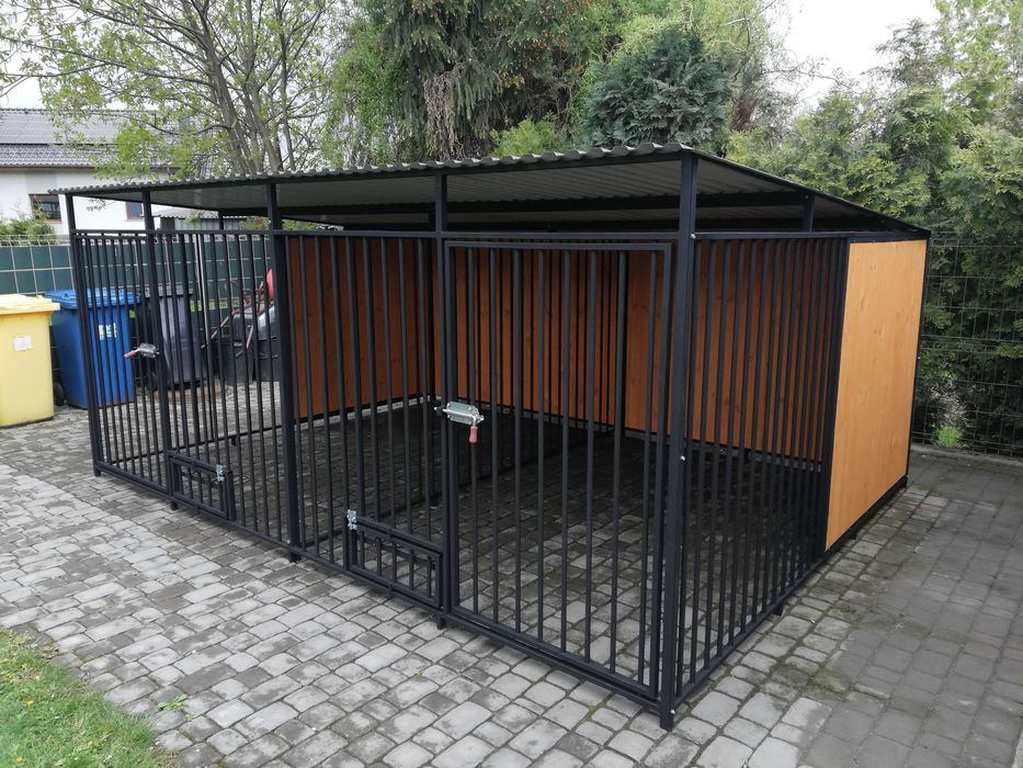 Kojec dla psa podwójny 4x3,kojce dla psów,łódzkie świętokrzyskie