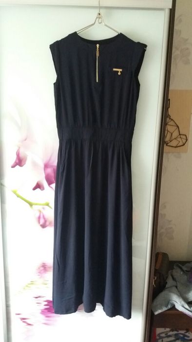 Платье макси вискоза