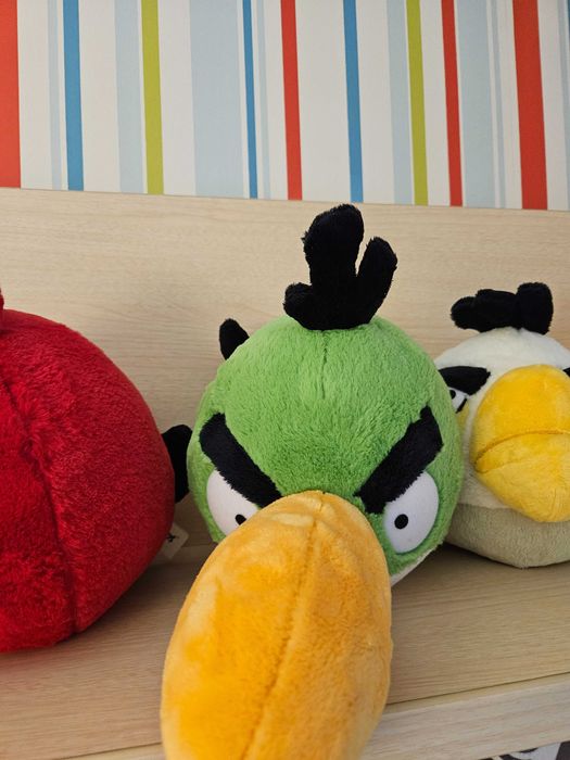 Colecção de 10 Peluches dos Angry Birds