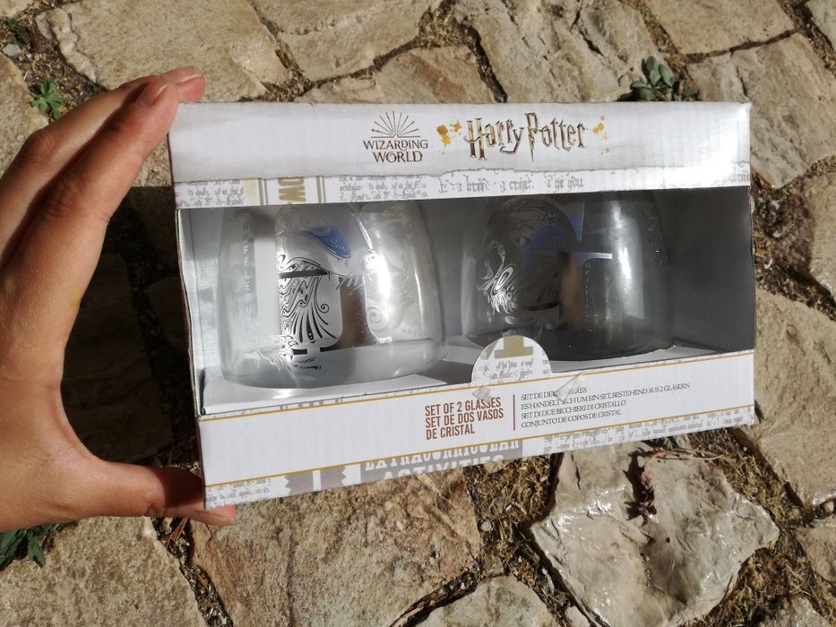 Conjunto de Copos cristal Harry Potter