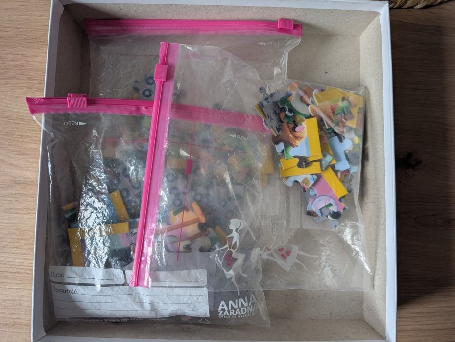 Puzzle Trefl 3 w 1 Rodzina Treflików!