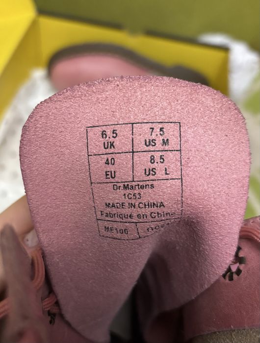 Dr Martens рожеві 39-40 розмір