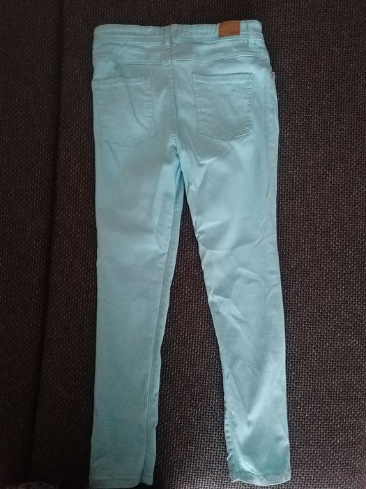 Spodnie 134 jeans dziewczynka