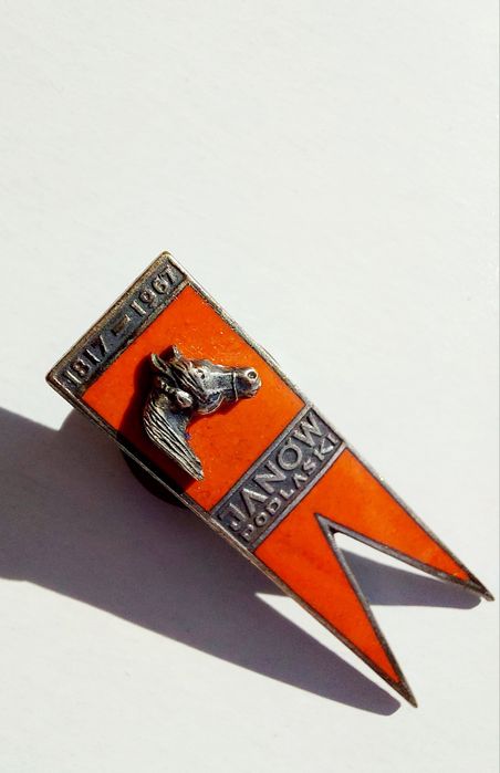 Odznaka. Janów Podlaski. 1967.Koń.