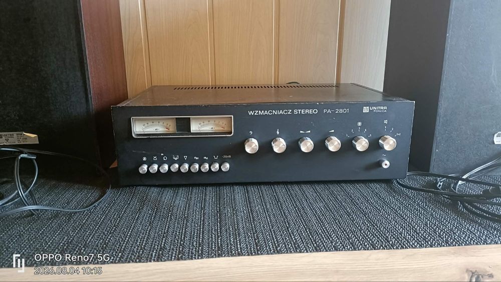 Sprzedam UNITRA PA 2801+kolumny Zg 25-c