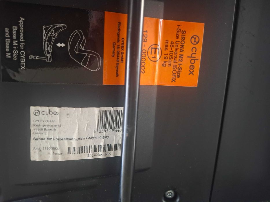 Cadeira Auto e Isofix Cybex