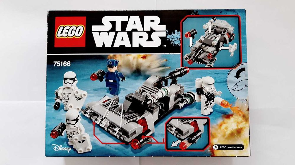 Lego Star Wars 75166 First Order Transport Speeder Battle Pack selado