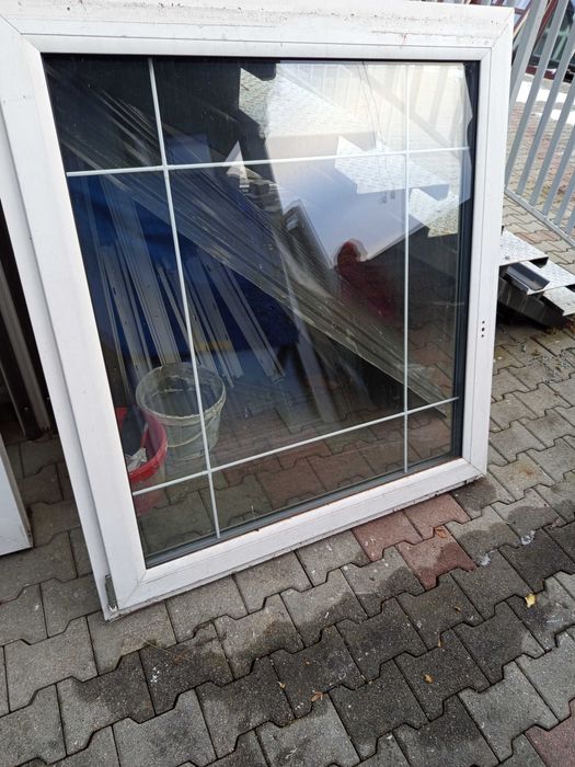 Okna nowe z  sprosami 130x 140