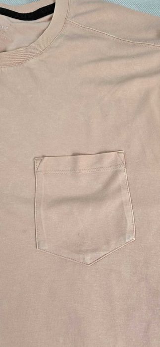 Koszulka VRST Men Size M Essential Pocket Tee Pink Crepe