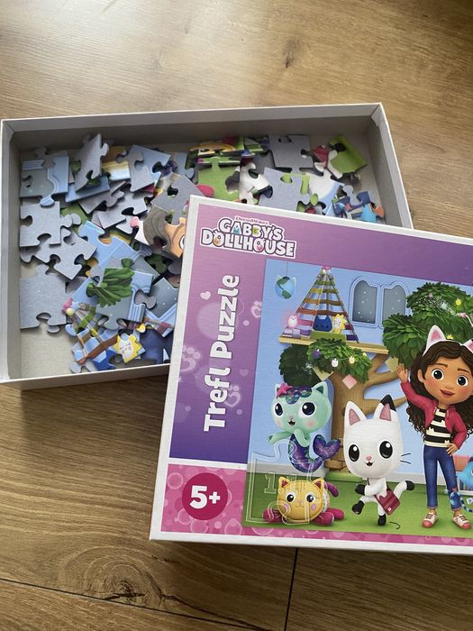 Puzzle Koci domek Gabi