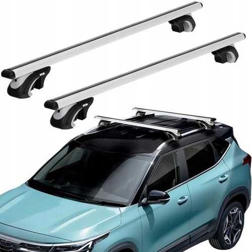 Bagażnik dachowy Azilo Alu Standard 120 aluminiowy na relingi