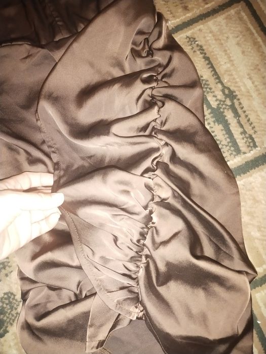 Сукня шовкова шоколадна 42-44р