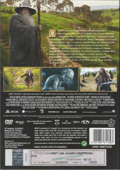 O Hobbit: Uma Viagem Inesperada