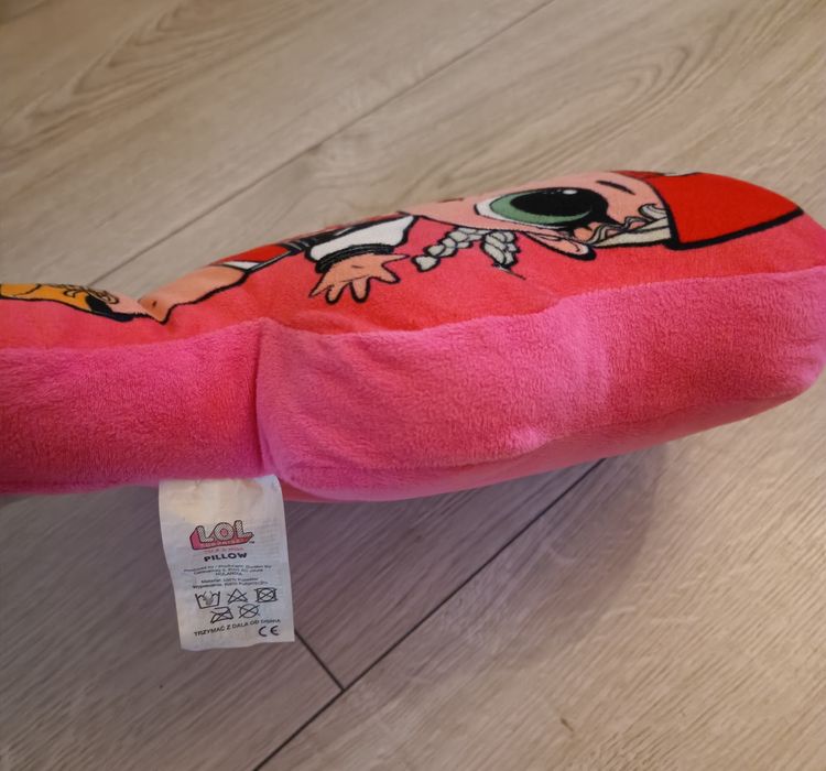 Poduszka ozdobna różowa LOL surprise 38cm