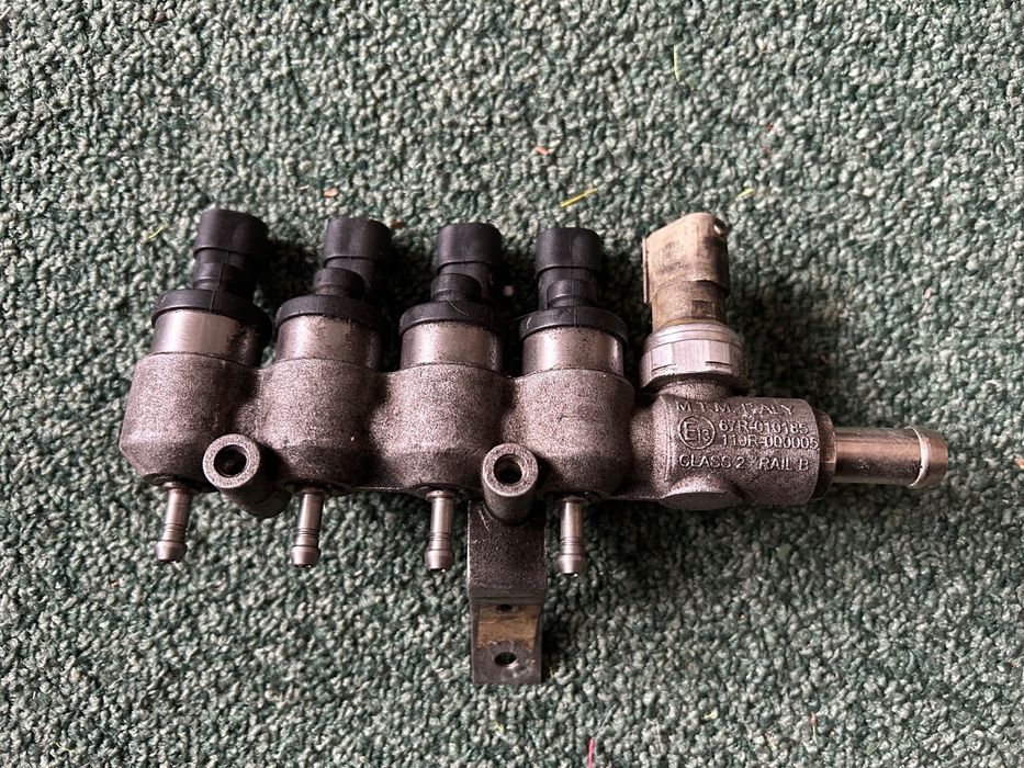 Części, pozostałości po instalacji LPG