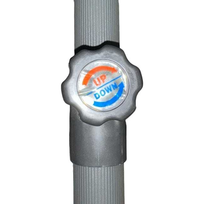 Guarda sol de jardim 2x2m retangular verde NOVO