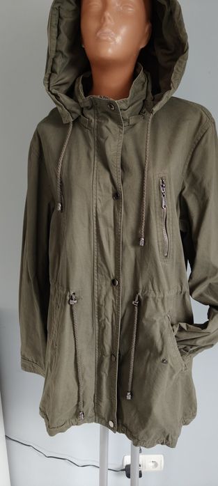3XL 46 XXL 44 Ellen rose kurtka damska parka khaki