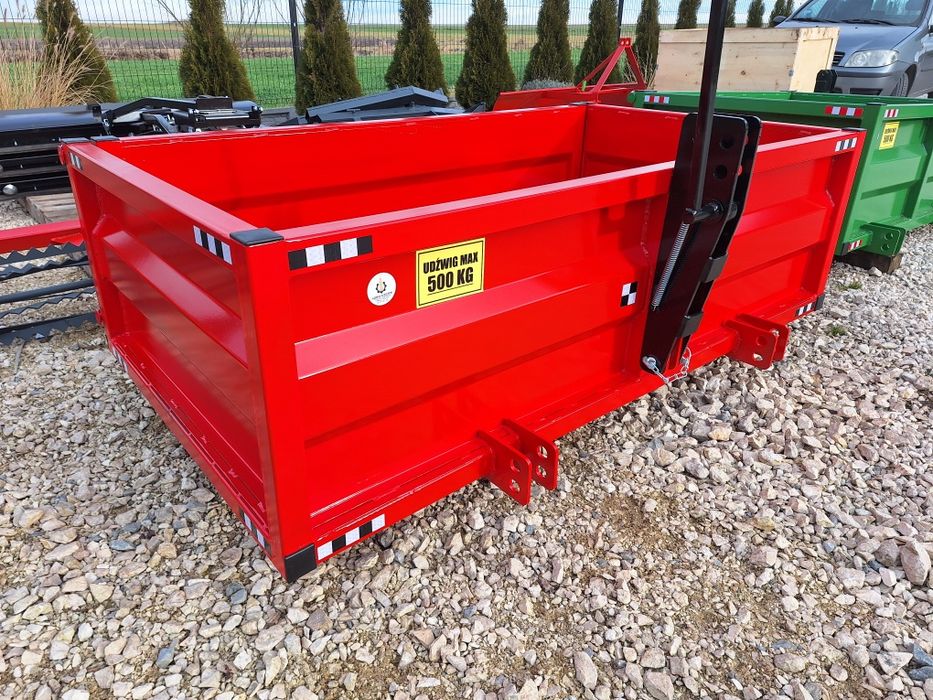 Na TUZ do ciągnika Skrzynia transportowa do ciągnika I minitraktorka