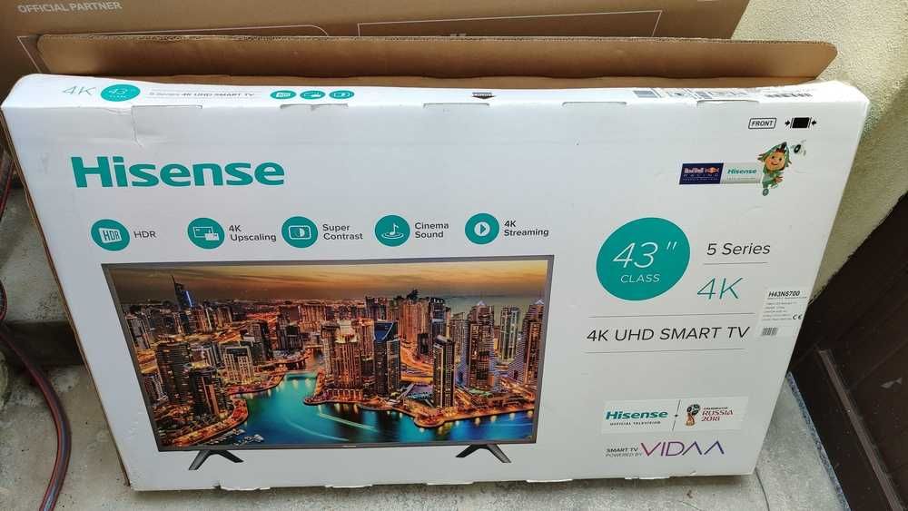 Hisense 43'' 4K UHD TV H43N5700