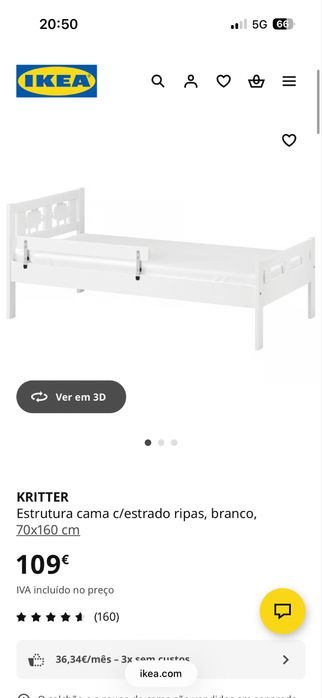 Cama de criança IKEA