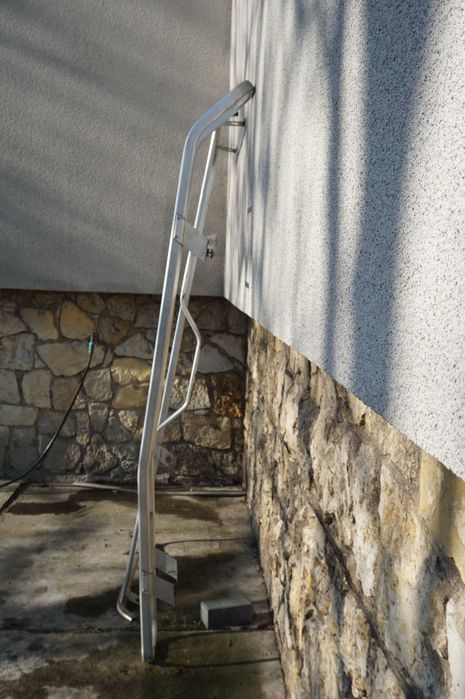 Kamper bagażnik dachowy drabinka aluminiowa do przyczepy kempingowej